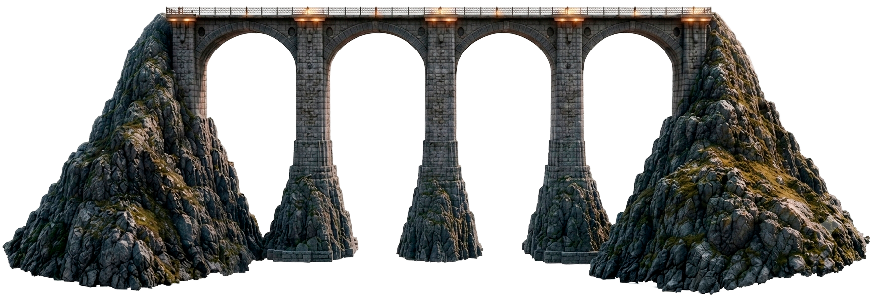 Puente de piedra con cuatro arcos, representando la metodología DAC Alliance